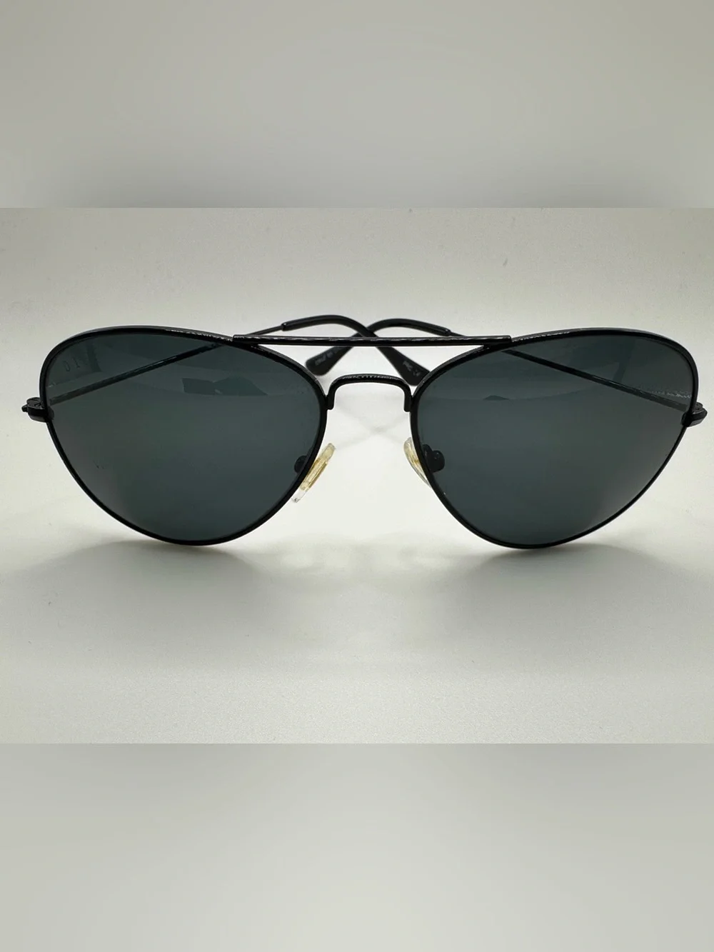 Diff Black Aviator Sunglasses Classic